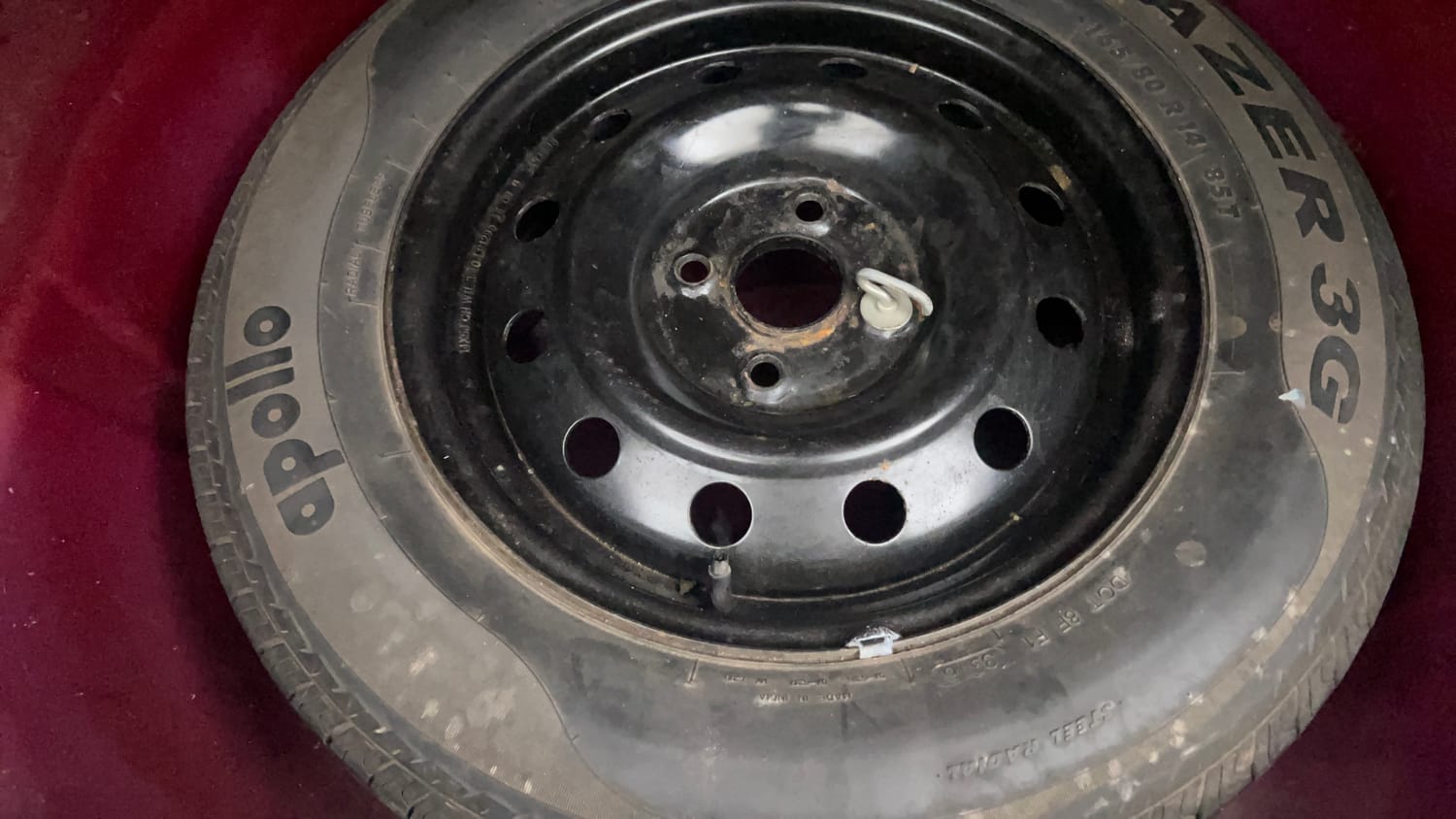 Used 2016 Maruti Suzuki Swift Dzire VXI Petrol Manual tyres SPARE TYRE VIEW