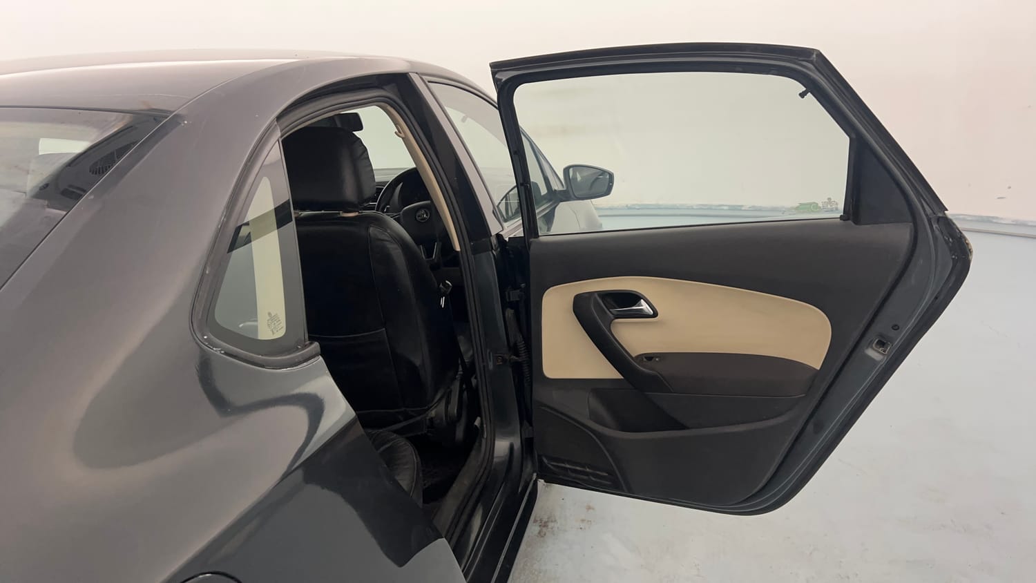 Used 2017 Skoda Rapid Ambition 1.5 TDI Diesel Manual interior RIGHT REAR DOOR OPEN VIEW