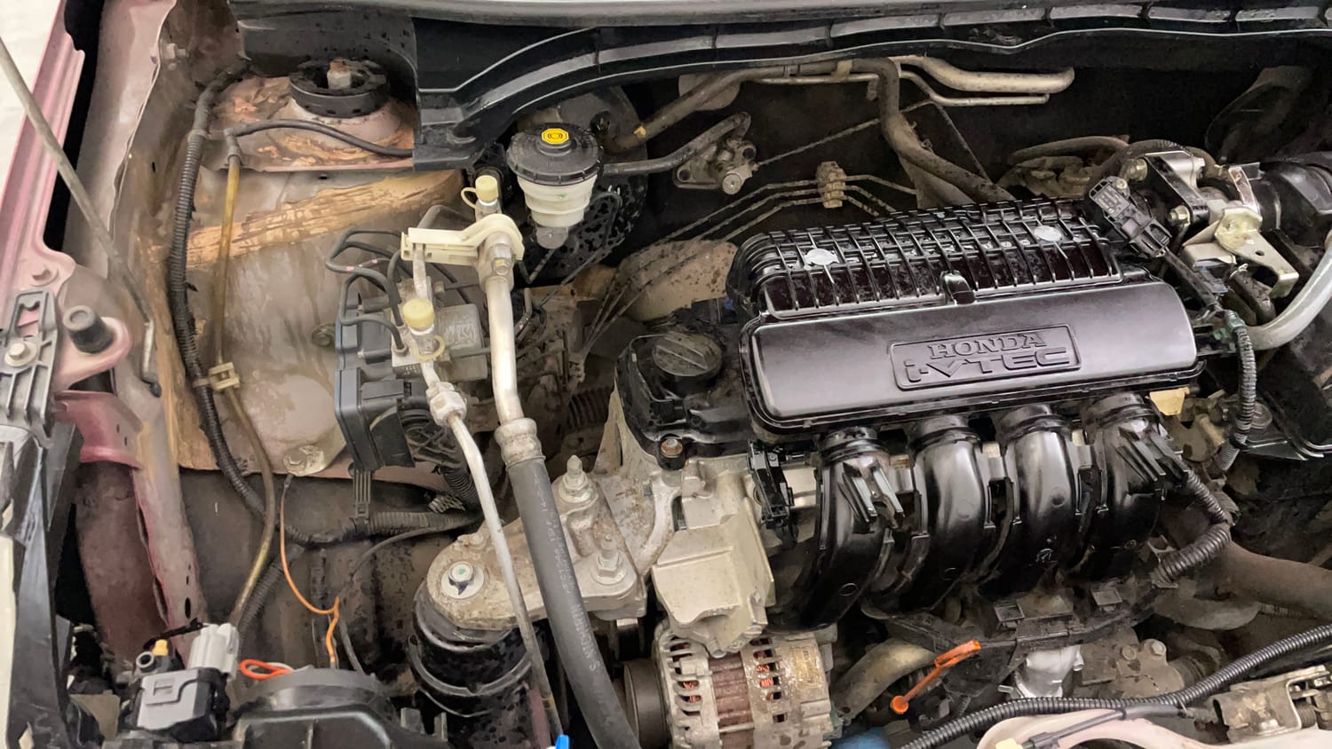 Used 2018 Honda Amaze 1.2 VX MT Petrol Petrol Manual engine ENGINE RIGHT SIDE VIEW