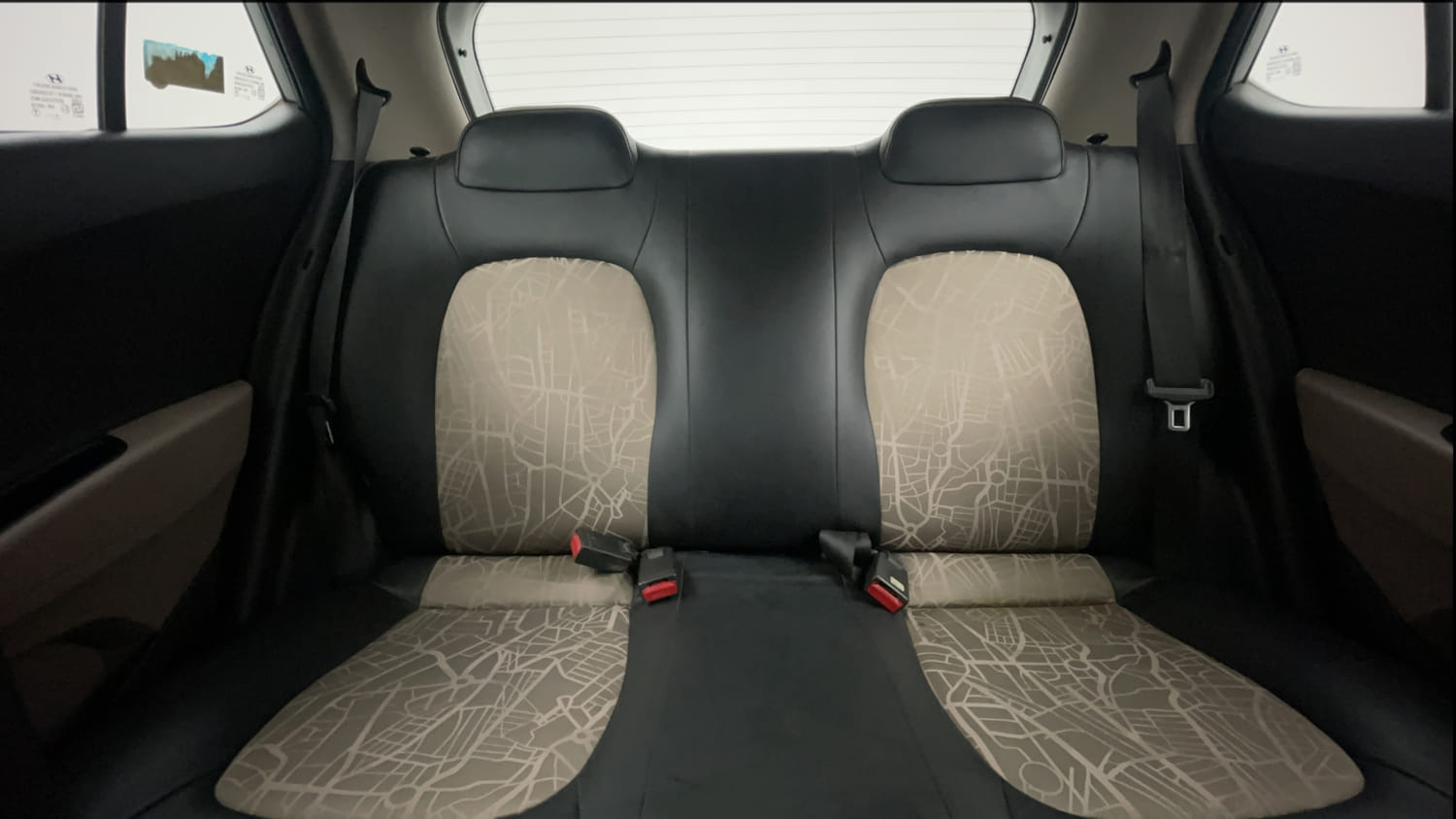 Used 2018 Hyundai Grand i10 Sportz 1.2 Kappa VTVT Petrol Manual interior REAR SEAT CONDITION VIEW