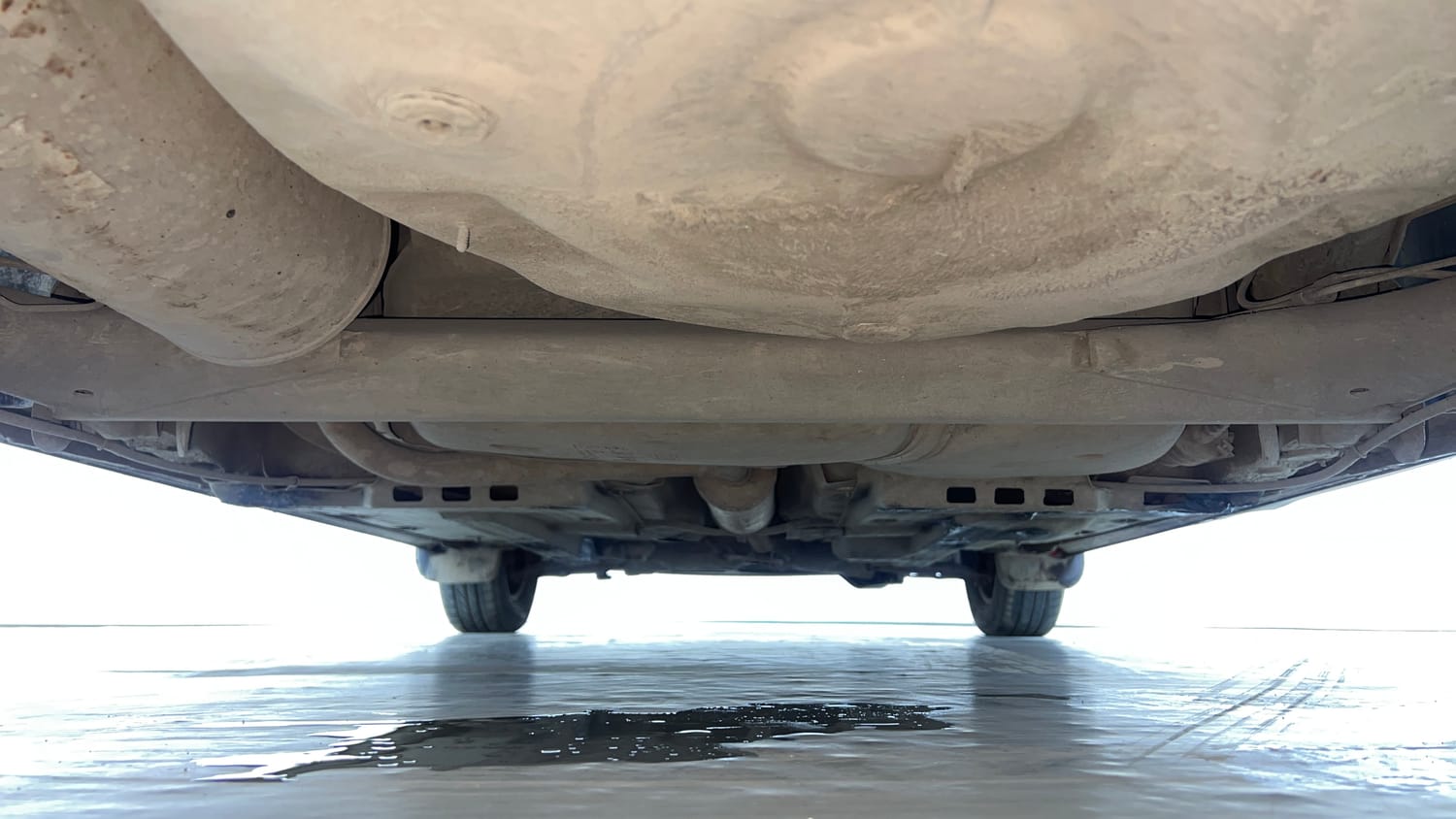 Used 2021 Volkswagen Polo Trendline 1.0L MPI Petrol Manual extra REAR UNDERBODY VIEW (TAKEN FROM REAR)