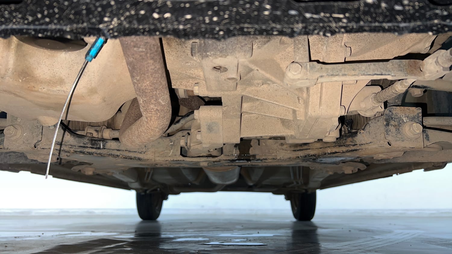 Used 2021 Maruti Suzuki S-Presso LXi CNG Cng Manual extra FRONT LEFT UNDERBODY VIEW