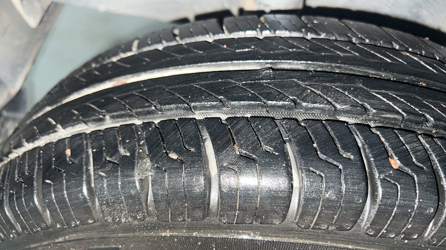 Used 2016 Datsun Redi-GO S Petrol Manual tyres RIGHT REAR TYRE TREAD VIEW