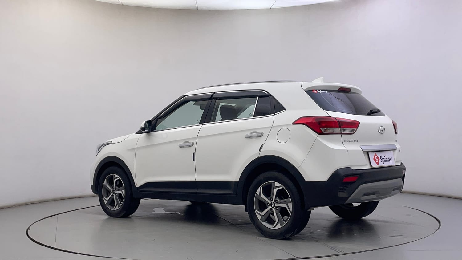 Used 2018 Hyundai Creta SX 1.6 AT CRDi Diesel Automatic exterior LEFT REAR CORNER VIEW