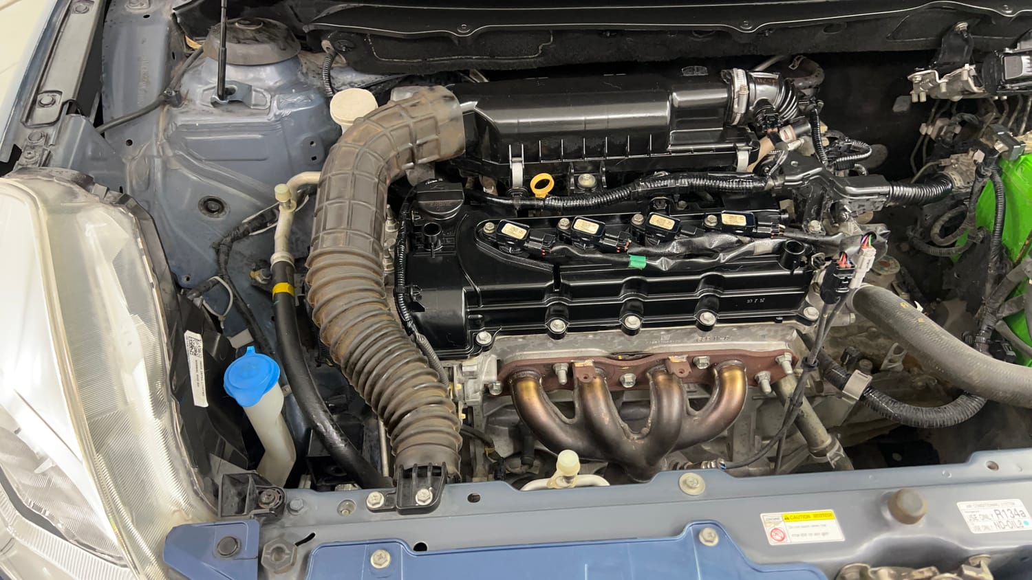 Used 2017 Maruti Suzuki Baleno Delta 1.2 Petrol Manual engine ENGINE RIGHT SIDE VIEW