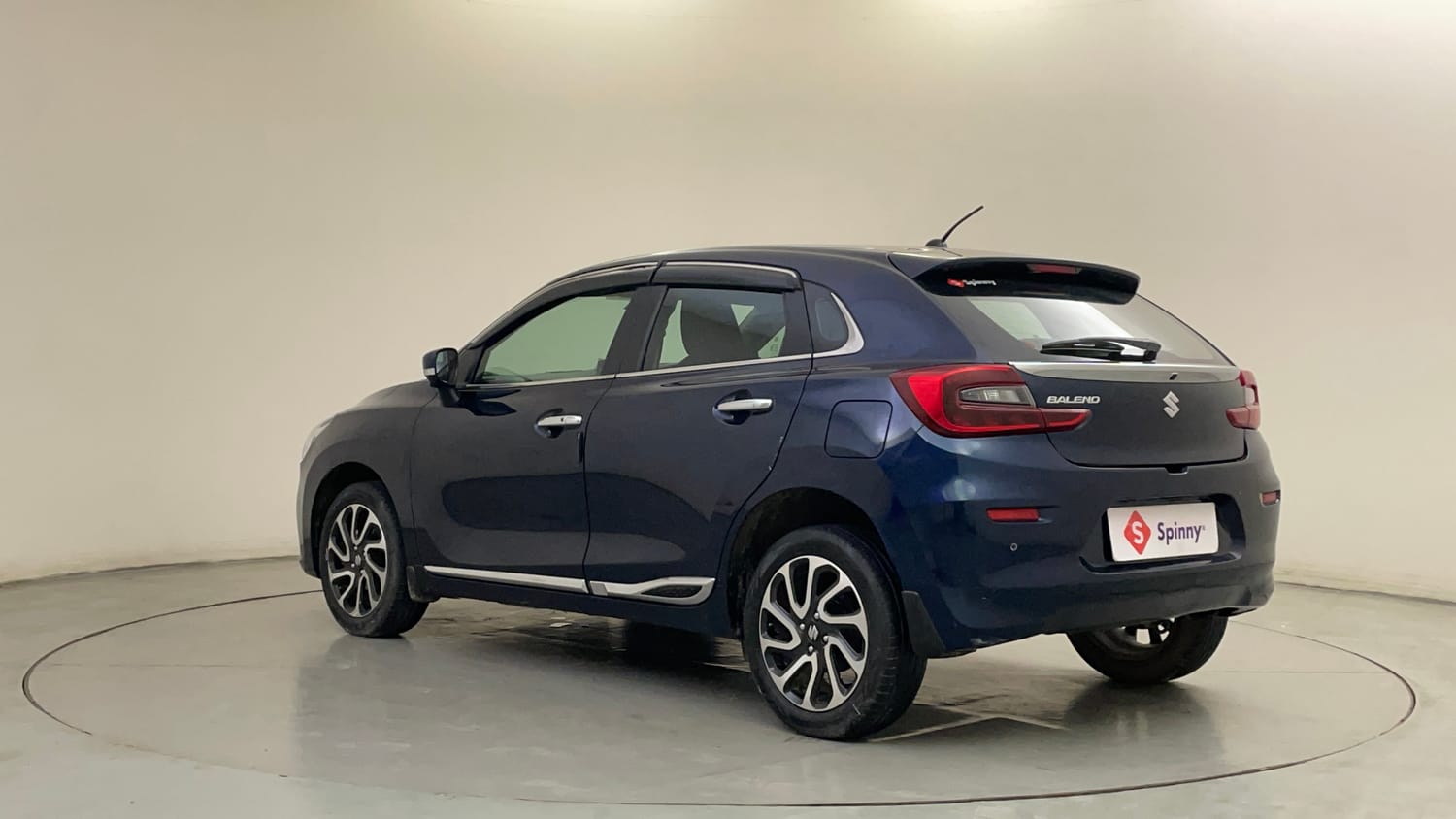 Used 2022 Maruti Suzuki Baleno Alpha AGS Petrol Automatic exterior LEFT REAR CORNER VIEW