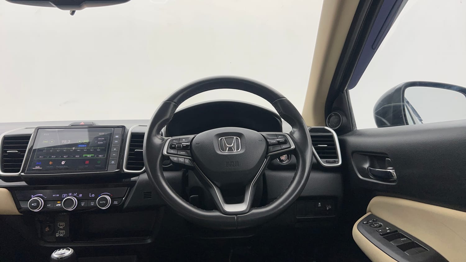 Used 2022 Honda City VX Petrol Petrol Manual interior STEERING VIEW
