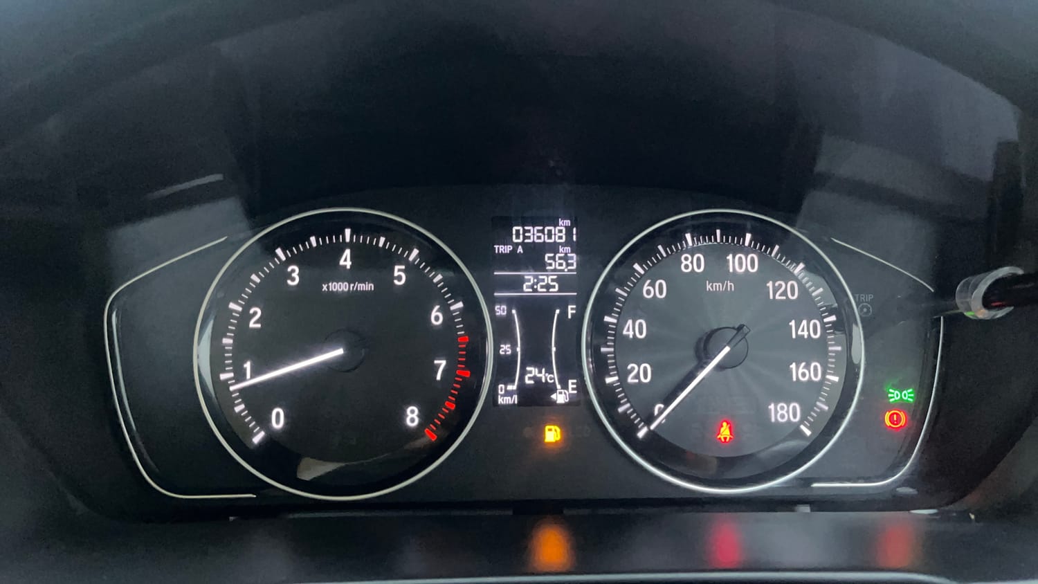 Used 2023 Honda Amaze VX MT 1.2 Petrol Petrol Manual interior CLUSTERMETER VIEW