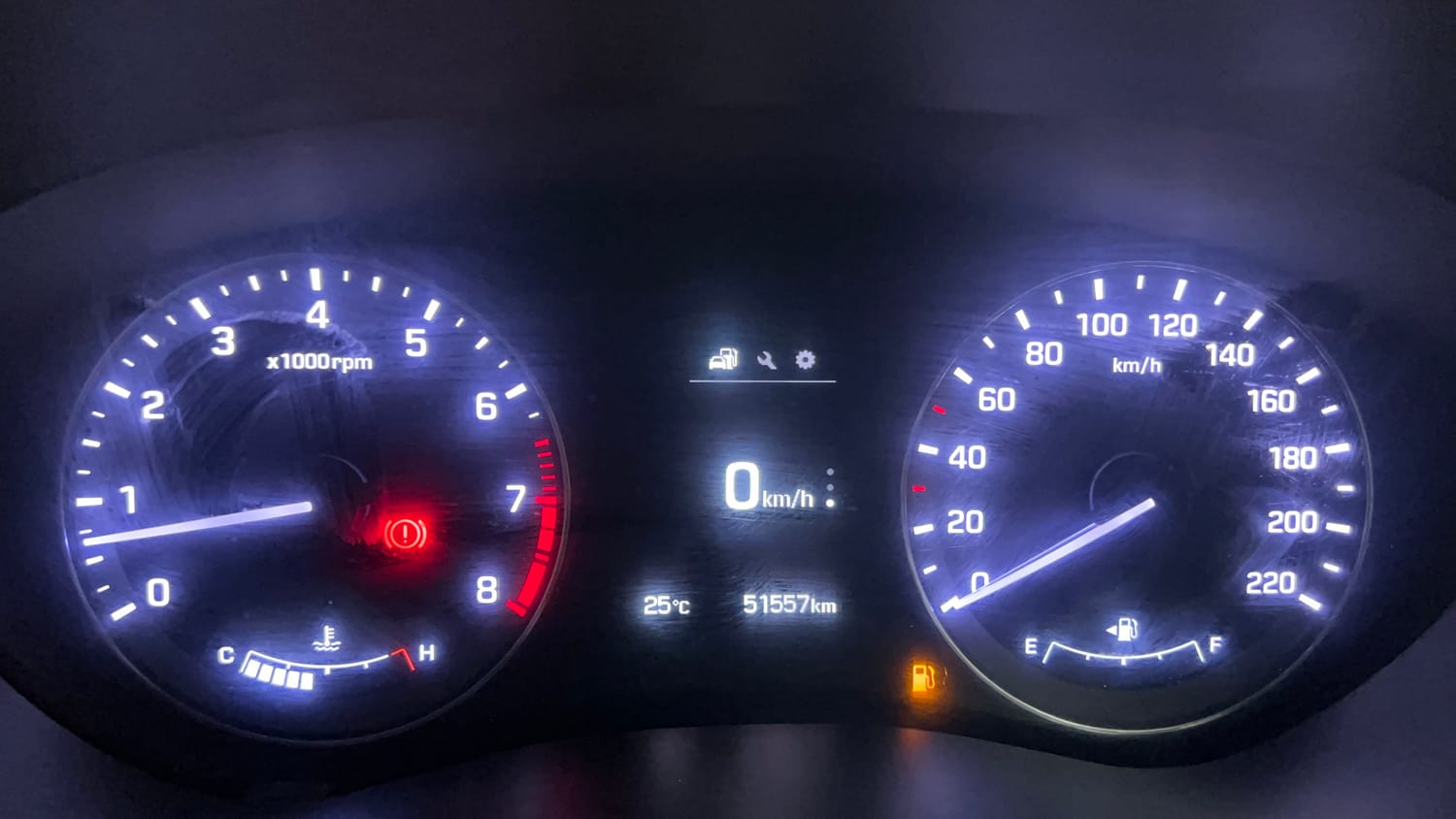 Used 2018 Hyundai Elite i20 Asta 1.2 (O) Petrol Manual interior CLUSTERMETER VIEW