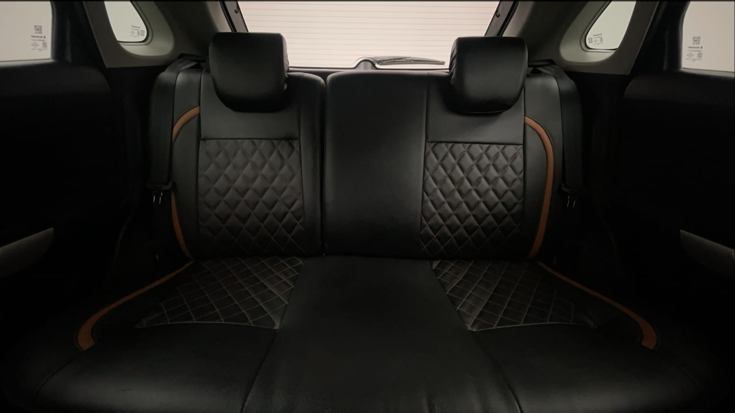 Used 2017 Maruti Suzuki Baleno Alpha 1.2 Petrol Manual interior REAR SEAT CONDITION VIEW