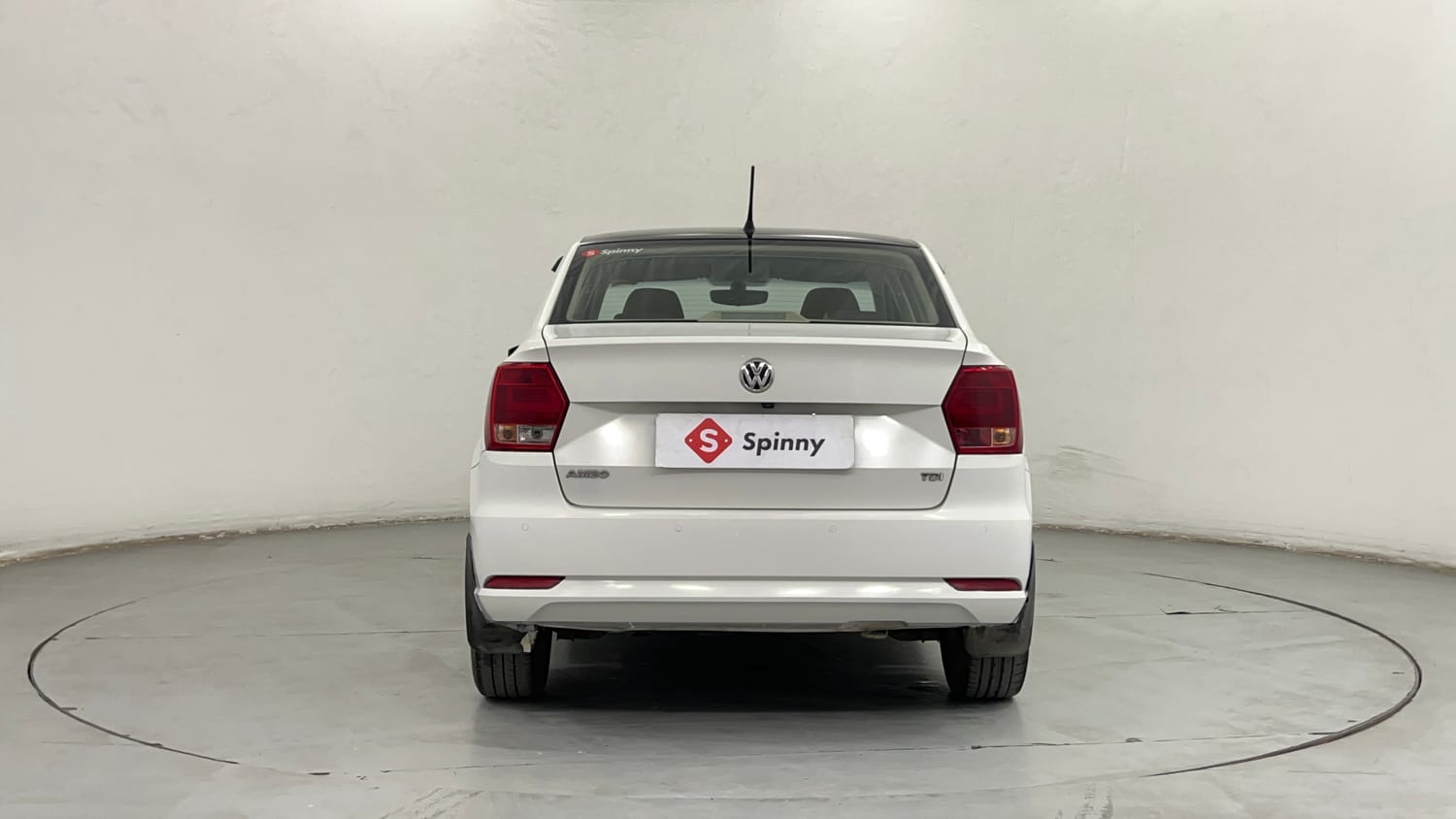 Used 2019 Volkswagen Ameo Highline Plus 1.5L AT (D)16 Alloy Diesel Automatic exterior BACK VIEW