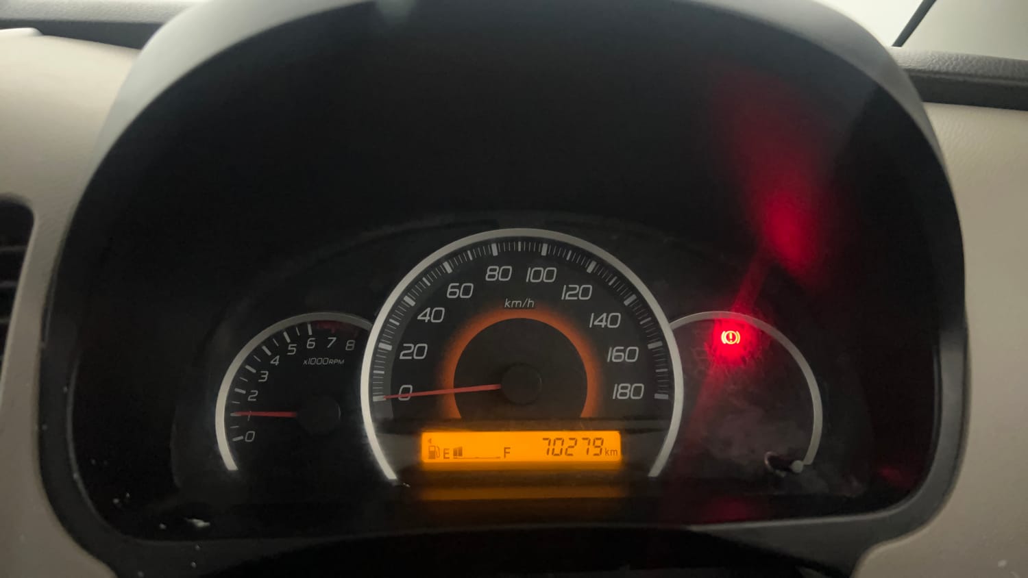 Used 2015 Maruti Suzuki Wagon R VXI Petrol Manual interior CLUSTERMETER VIEW