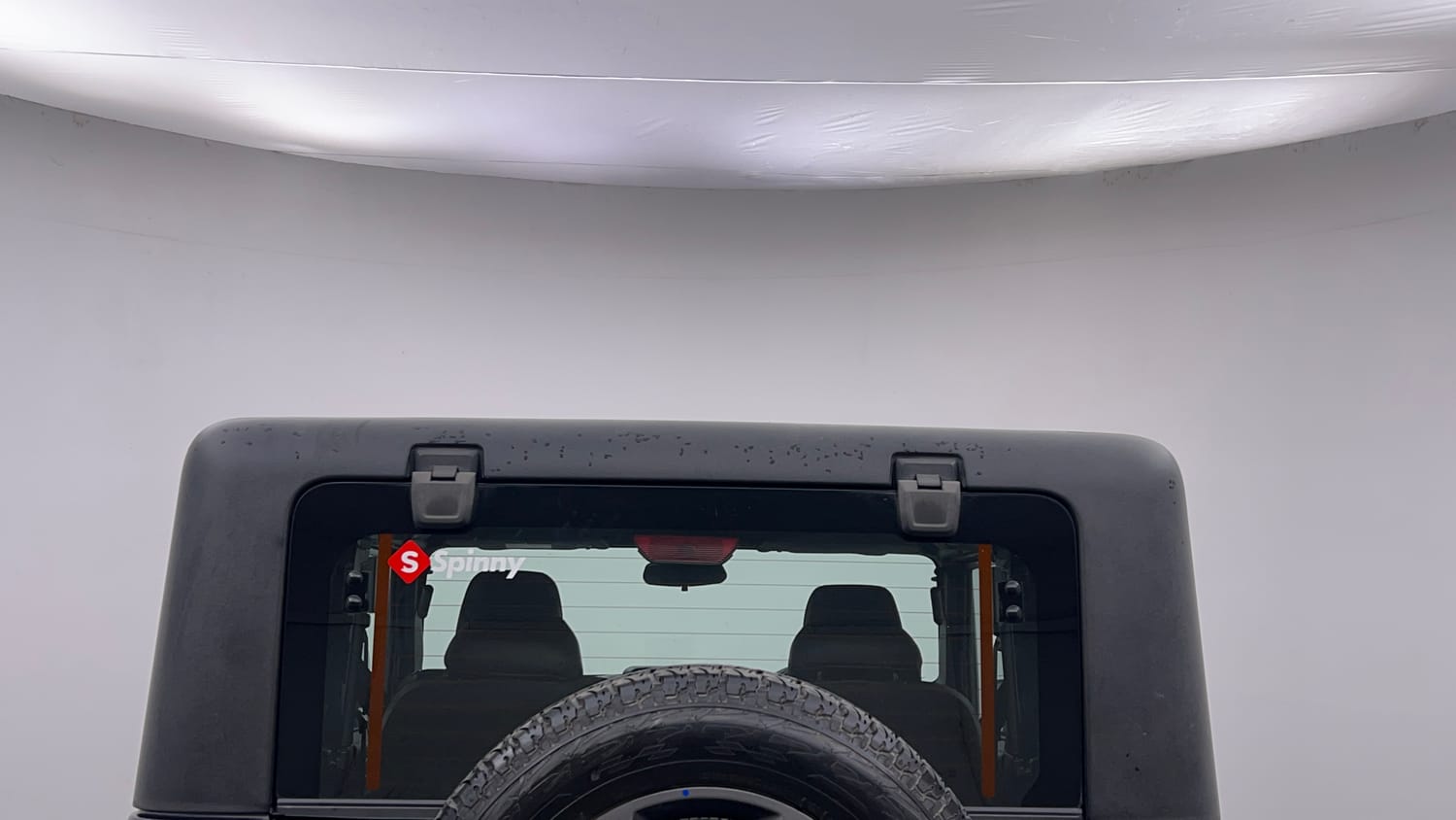 Used 2022 mahindra Thar LX Hard Top Petrol AT 4WD Petrol Automatic exterior BACK WINDSHIELD VIEW