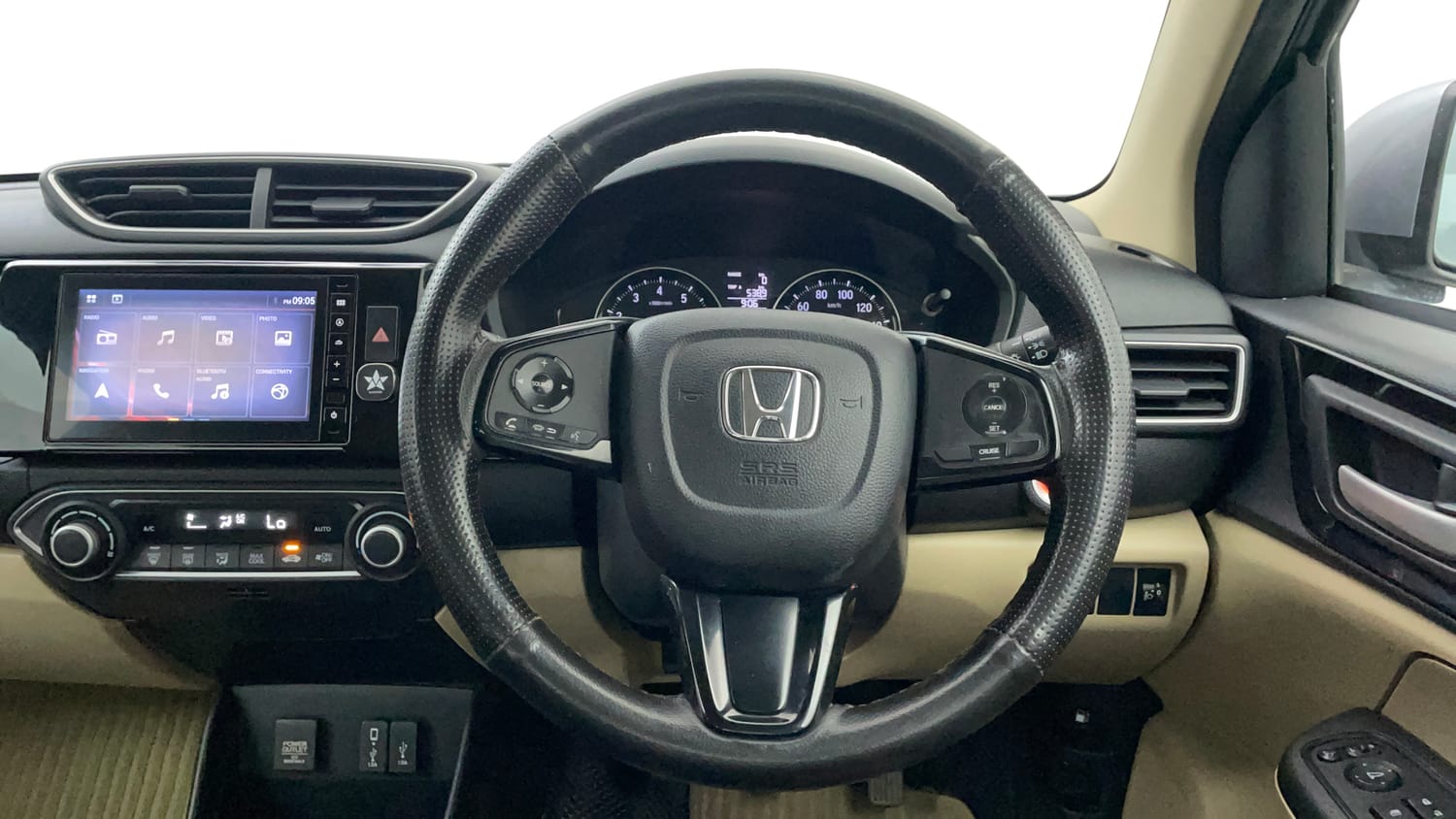 Used 2018 Honda Amaze 1.2 VX MT Petrol Petrol Manual interior STEERING VIEW