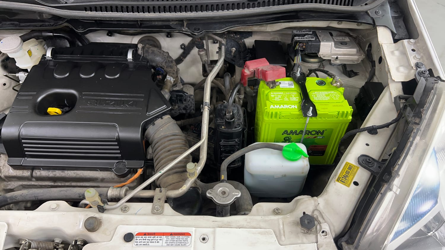 Used 2017 Maruti Suzuki Wagon R 1.0 VXI AMT Petrol Automatic engine ENGINE LEFT SIDE VIEW