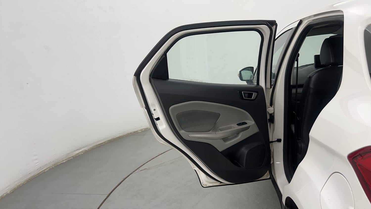Used 2015 Ford EcoSport Trend 1.5 TDCi Diesel Manual interior LEFT REAR DOOR OPEN VIEW