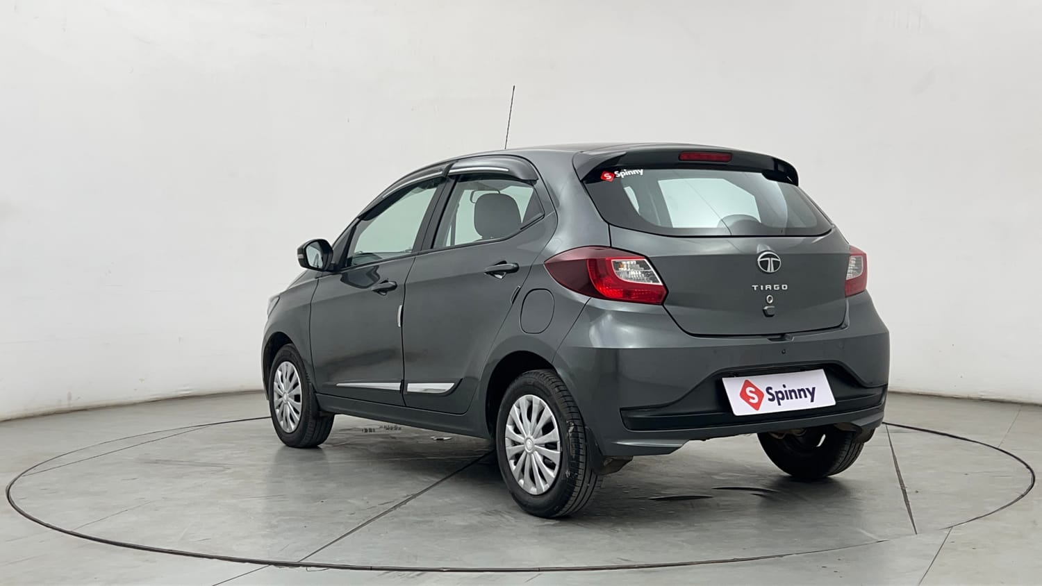 Used 2024 Tata Tiago XT Petrol Manual exterior LEFT REAR CORNER VIEW