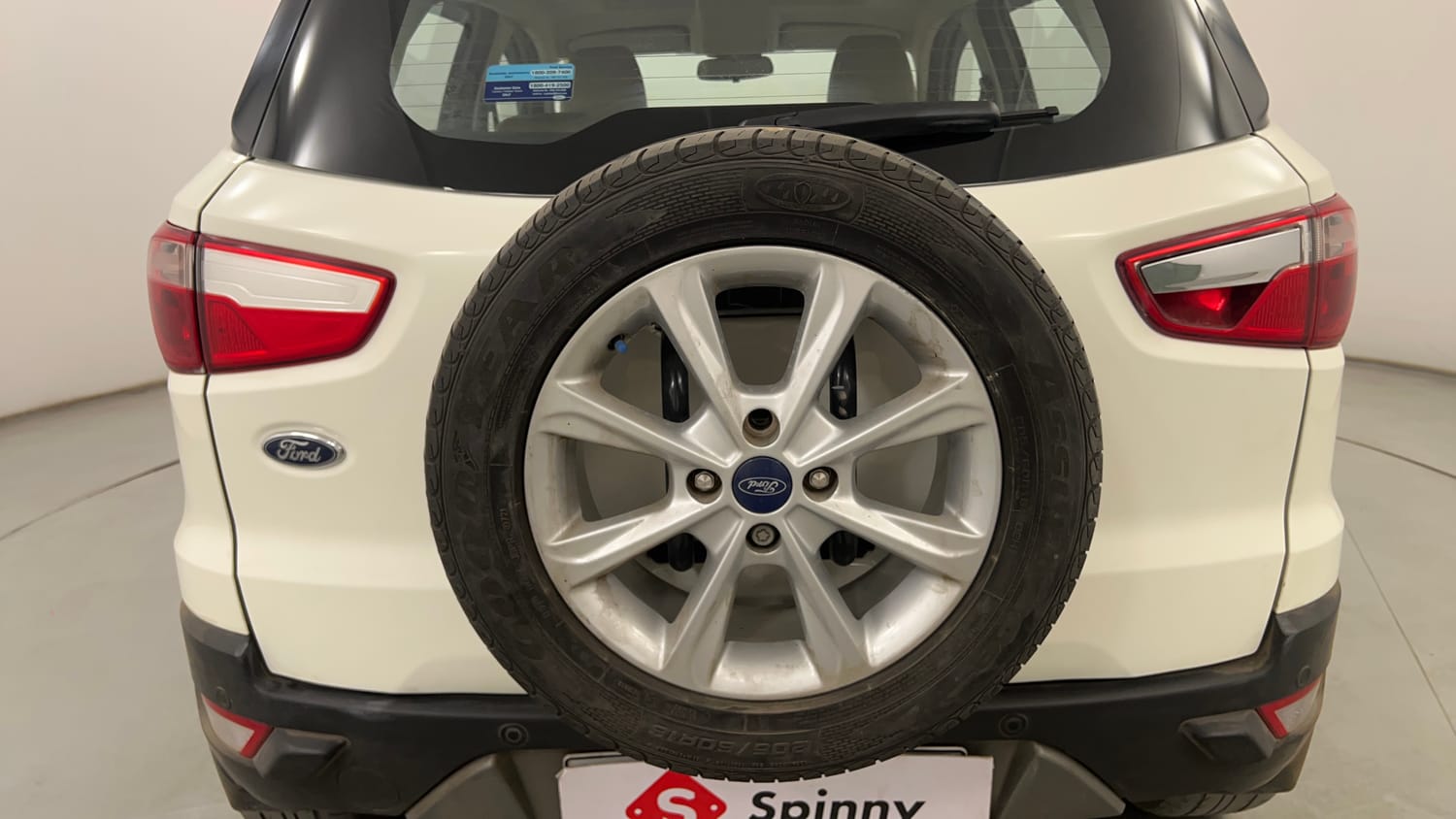 Used 2021 Ford EcoSport Titanium 1.5L TDCi Diesel Manual tyres SPARE TYRE VIEW
