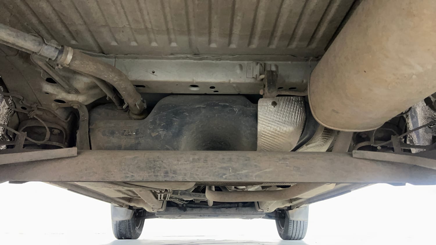 Used 2015 Ford EcoSport Trend 1.5 TDCi Diesel Manual extra REAR UNDERBODY VIEW (TAKEN FROM REAR)