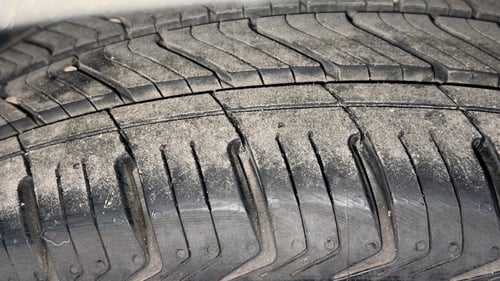 Used 2019 Maruti Suzuki Ciaz Alpha Hybrid 1.5 Petrol Manual tyres LEFT FRONT TYRE TREAD VIEW