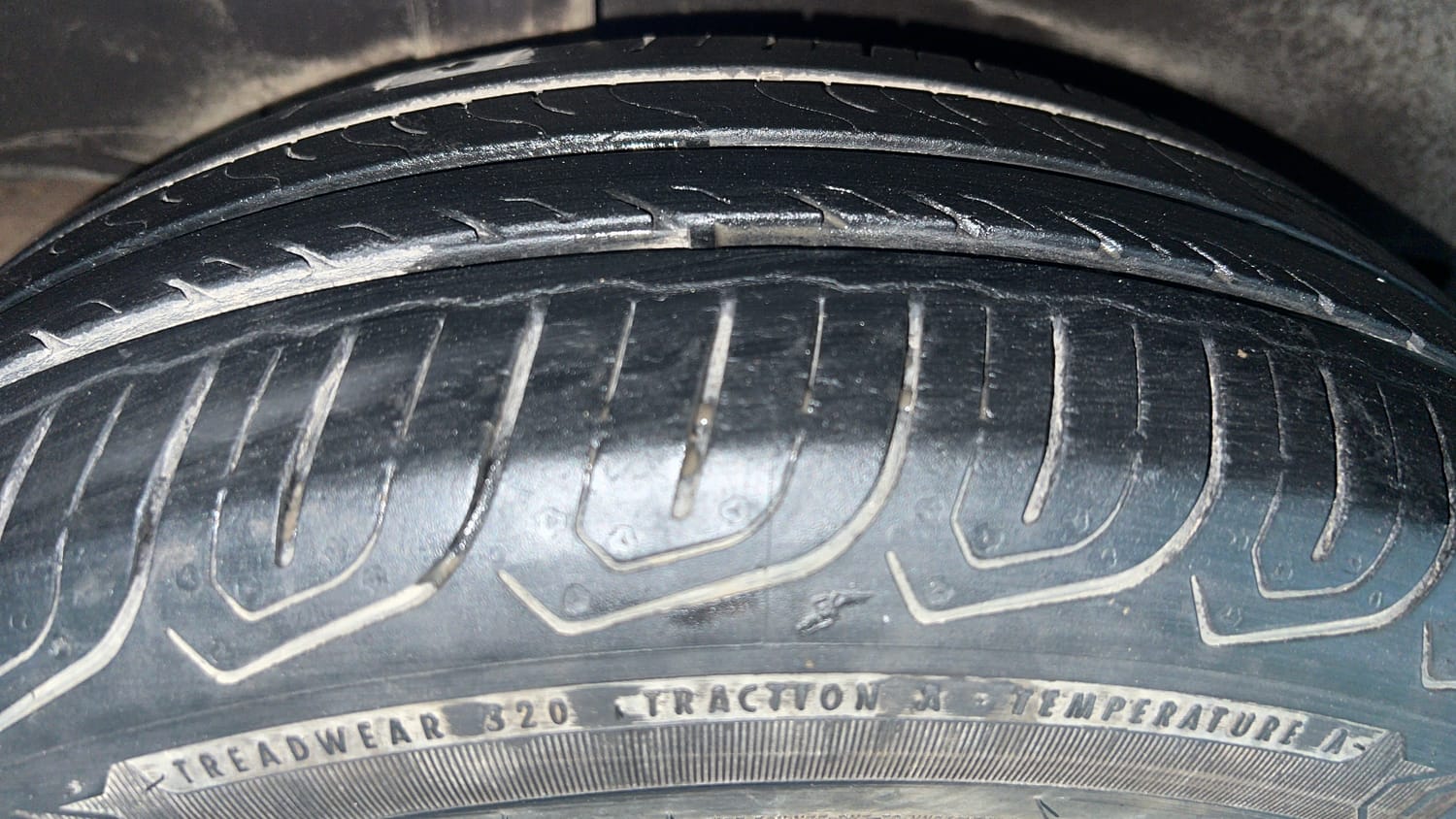 Used 2019 Honda City V Petrol Petrol Manual tyres RIGHT REAR TYRE TREAD VIEW