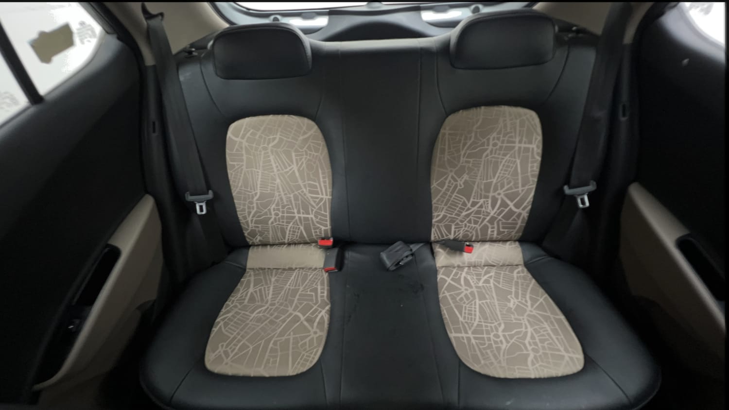 Used 2019 Hyundai Grand i10 Magna 1.2 Kappa VTVT CNG (outside fitted) Cng Manual interior REAR SEAT CONDITION VIEW