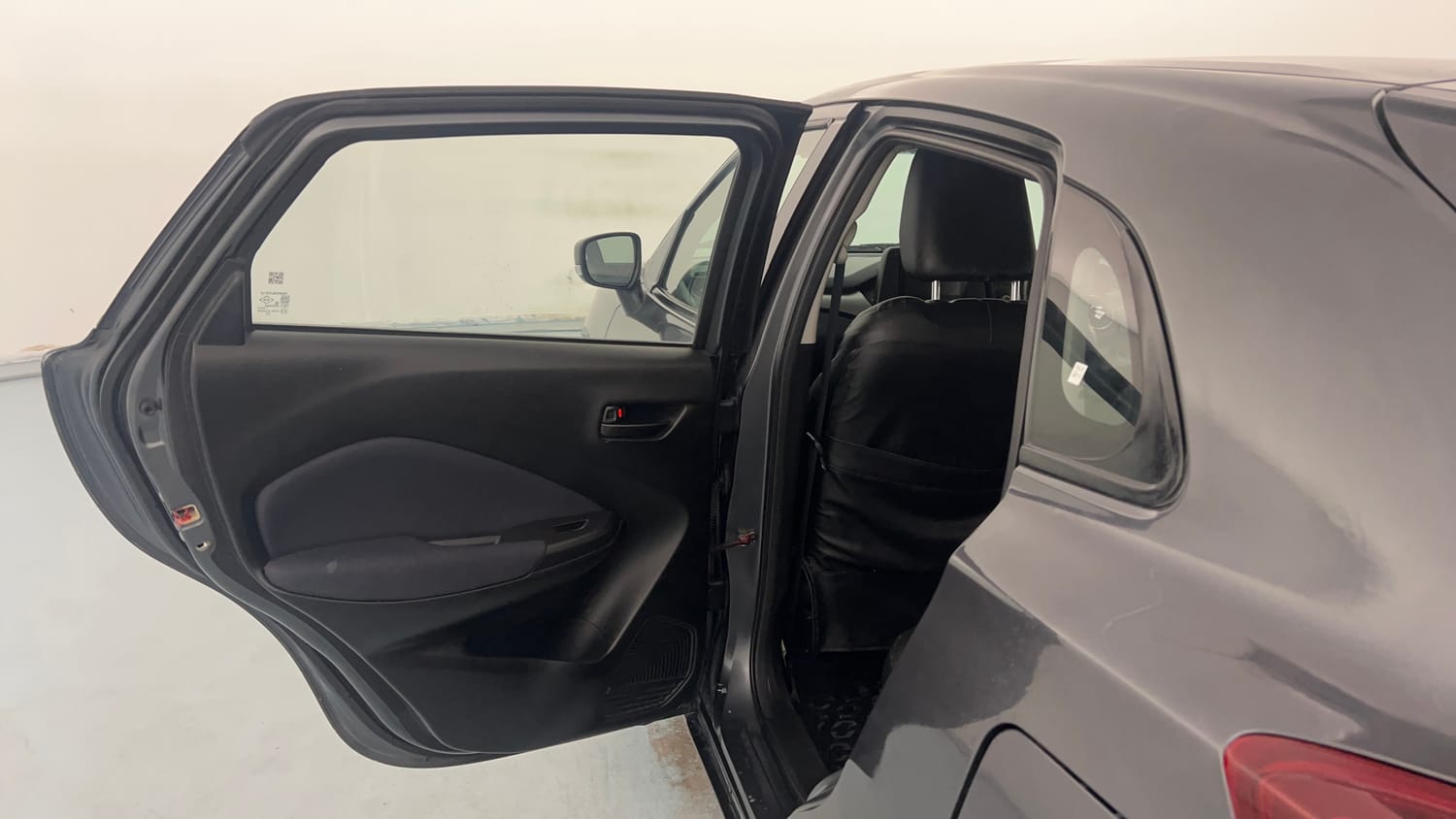 Used 2022 Maruti Suzuki Baleno Delta MT Petrol Manual interior LEFT REAR DOOR OPEN VIEW