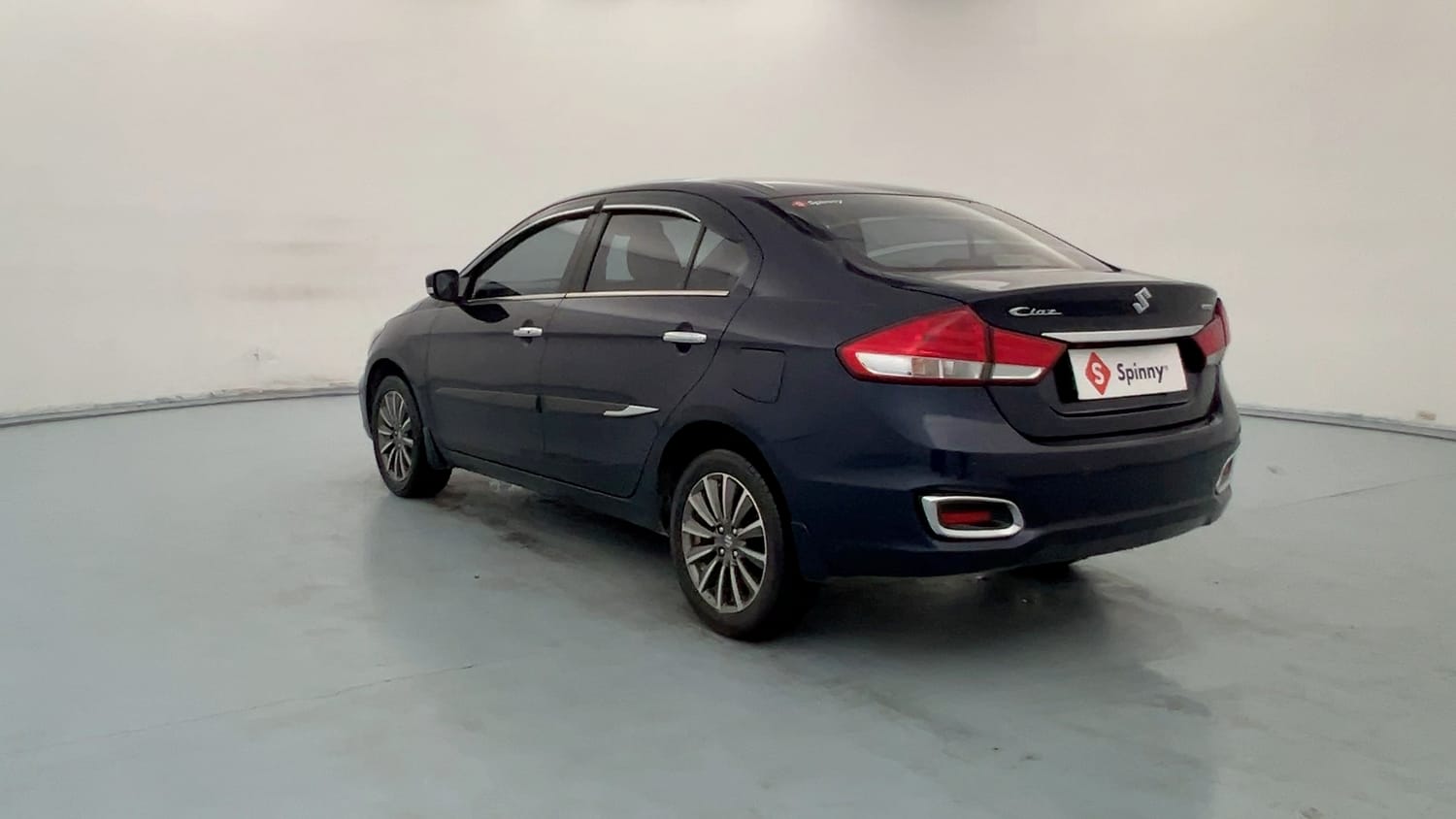 Used 2022 Maruti Suzuki Ciaz Alpha 1.5 Petrol Manual exterior LEFT REAR CORNER VIEW