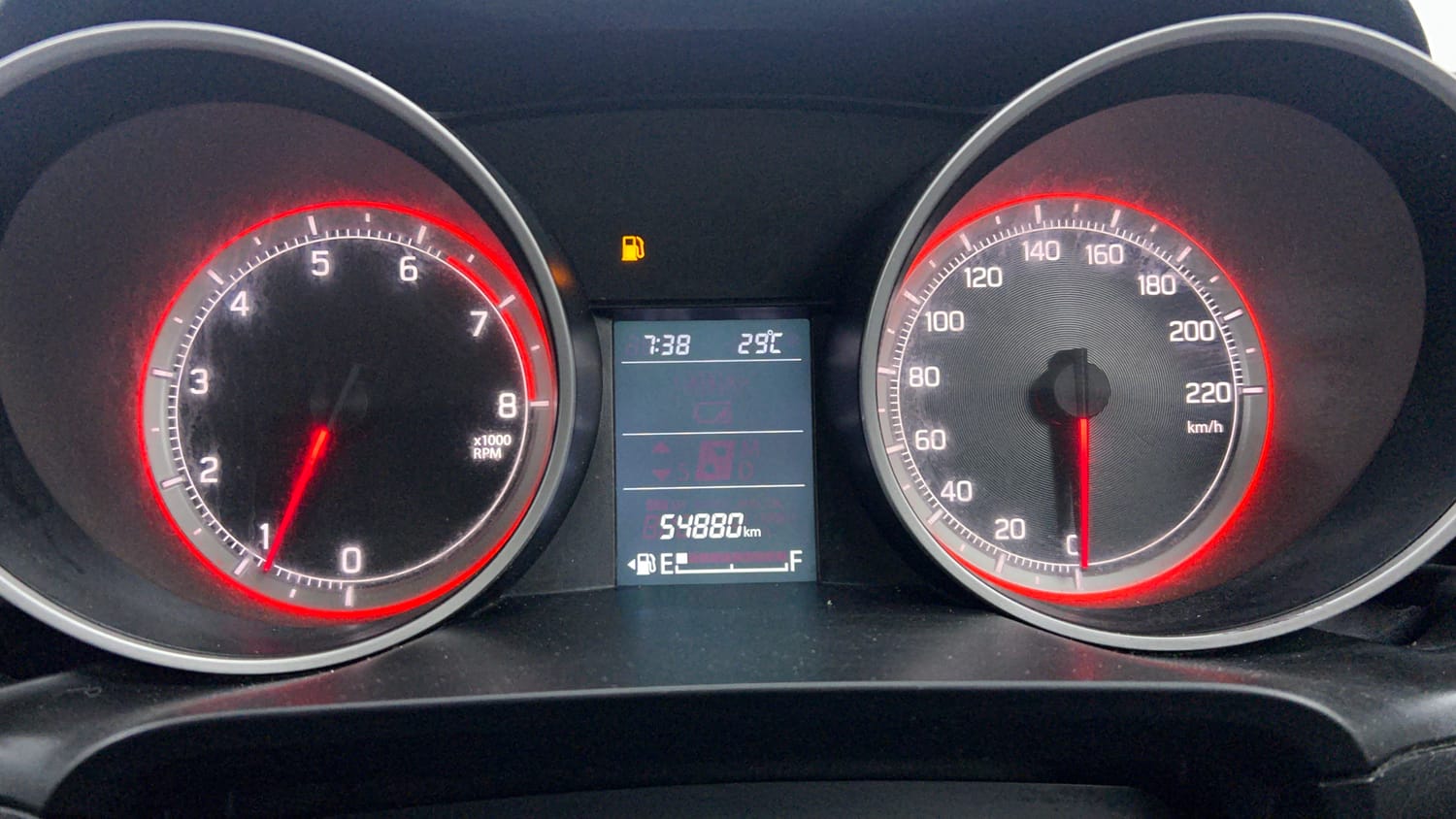 Used 2019 Maruti Suzuki Swift ZXi Plus Petrol Manual interior CLUSTERMETER VIEW