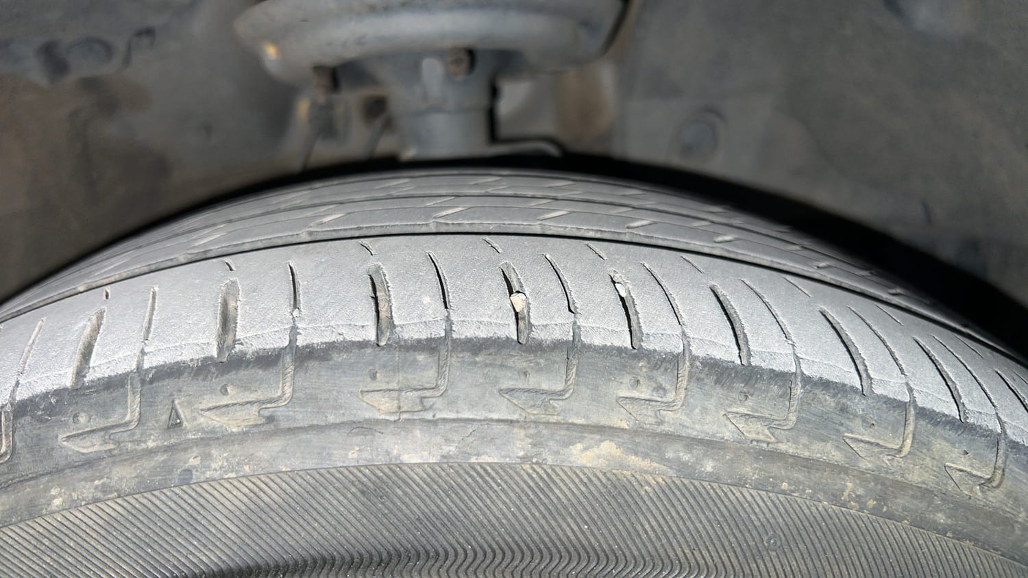Used 2022 Honda City VX Petrol Petrol Manual tyres RIGHT FRONT TYRE TREAD VIEW