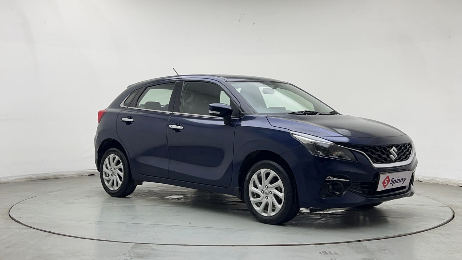 Used 2023 Maruti Suzuki Baleno Zeta MT Petrol Manual exterior RIGHT FRONT CORNER VIEW