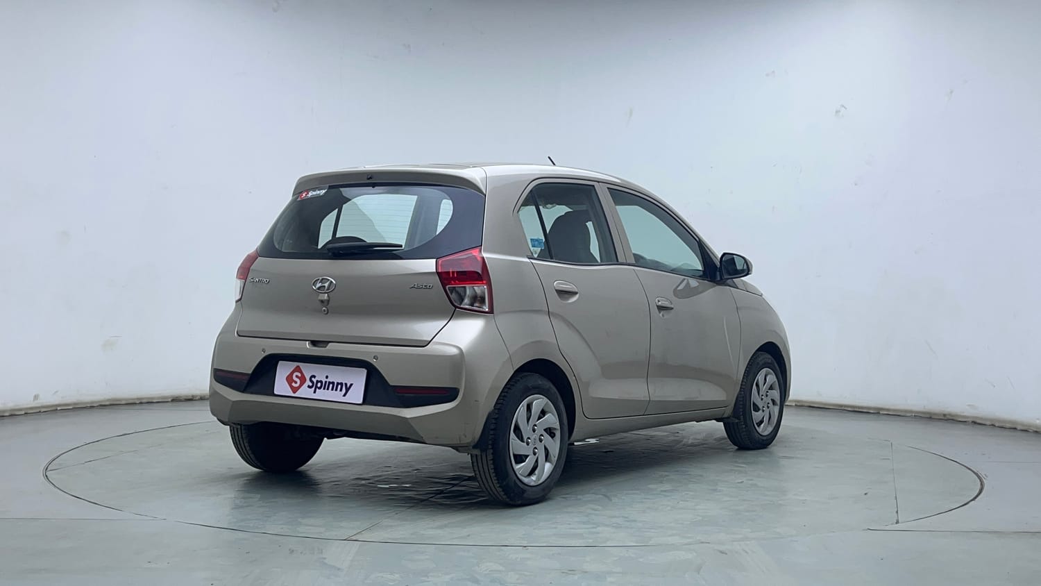 Used 2019 Hyundai Santro Asta Petrol Manual exterior RIGHT REAR CORNER VIEW