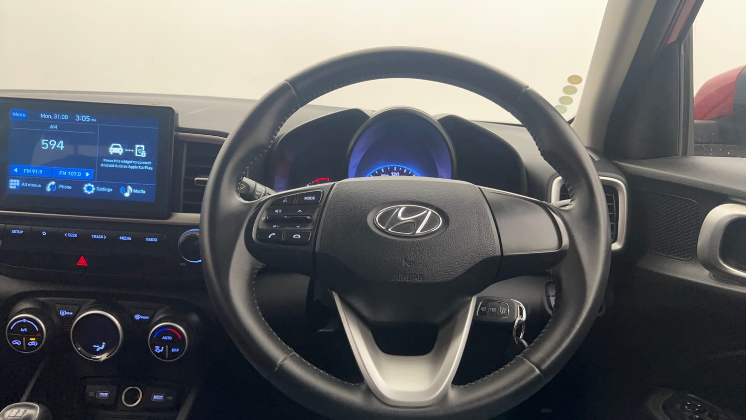 Used 2022 Hyundai Venue S Plus 1.2 Petrol Petrol Manual interior STEERING VIEW