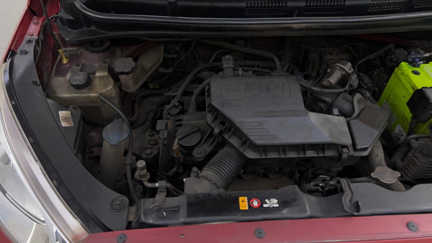 Used 2019 Hyundai Santro Sportz AMT Petrol Automatic engine ENGINE RIGHT SIDE VIEW