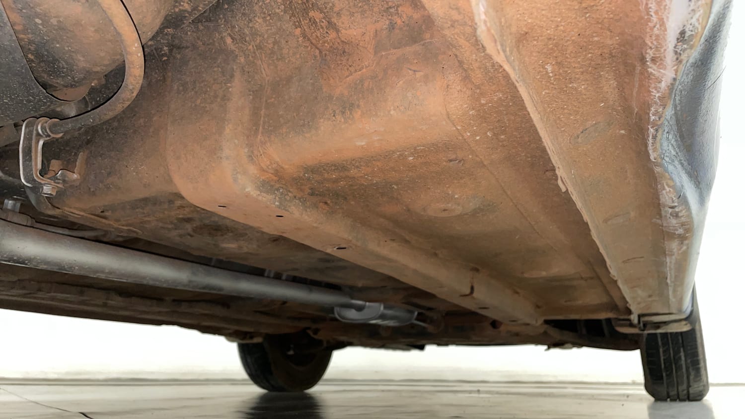 Used 2018 Hyundai Grand i10 Magna 1.2 Kappa VTVT Petrol Manual extra REAR UNDERBODY VIEW (TAKEN FROM REAR)