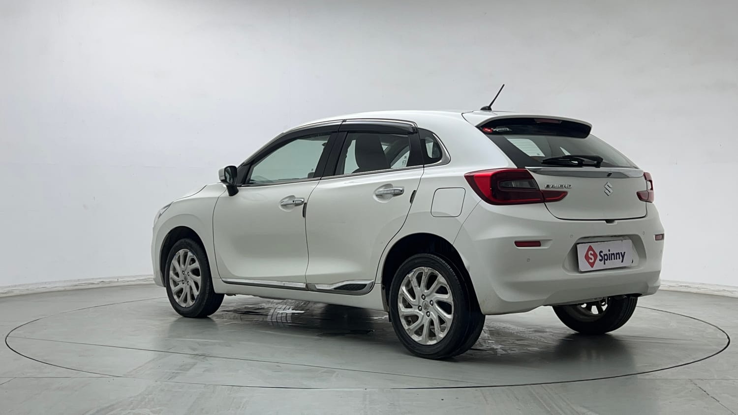 Used 2025 Maruti Suzuki Baleno Zeta MT Petrol Manual exterior LEFT REAR CORNER VIEW