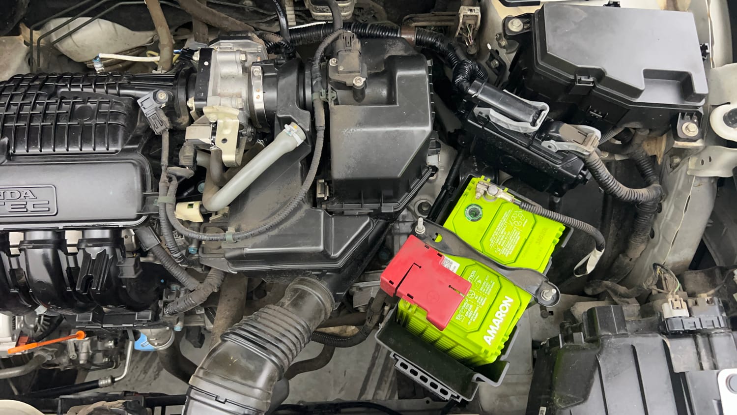 Used 2022 Honda Amaze VX CVT 1.2 Petrol Petrol Automatic engine ENGINE LEFT SIDE VIEW