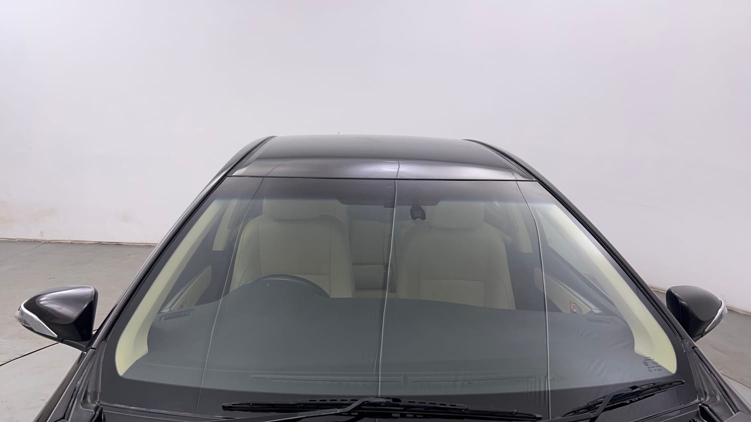 Used 2017 Toyota Corolla Altis VL CVT Petrol Petrol Automatic exterior FRONT WINDSHIELD VIEW