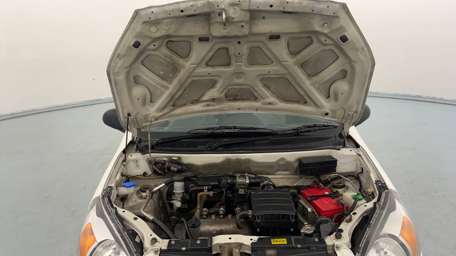 Used 2017 Maruti Suzuki Alto 800 LXi Petrol Manual engine ENGINE & BONNET OPEN FRONT VIEW