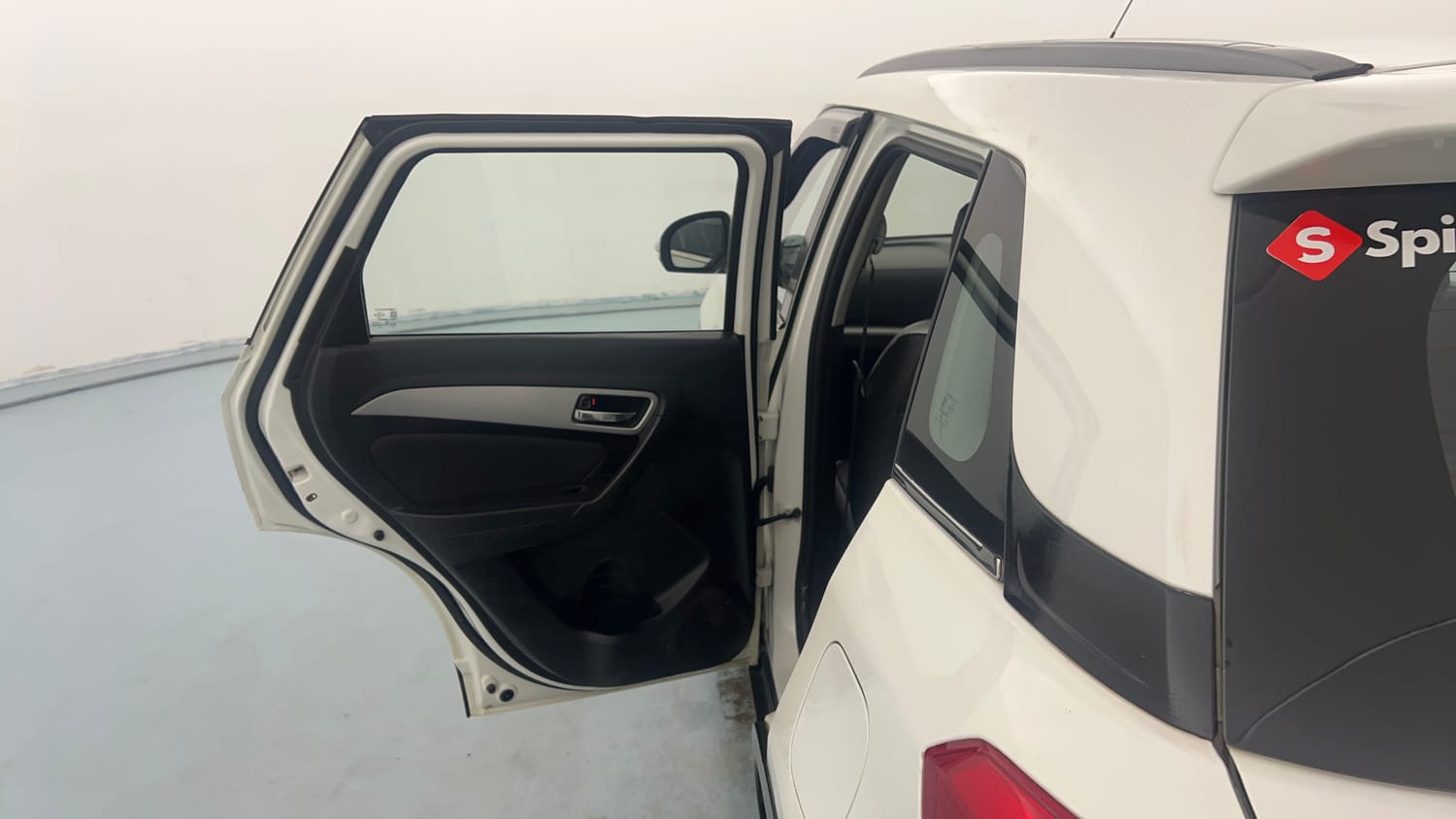 Used 2020 maruti-suzuki Vitara Brezza ZXi Plus Petrol Manual interior LEFT REAR DOOR OPEN VIEW