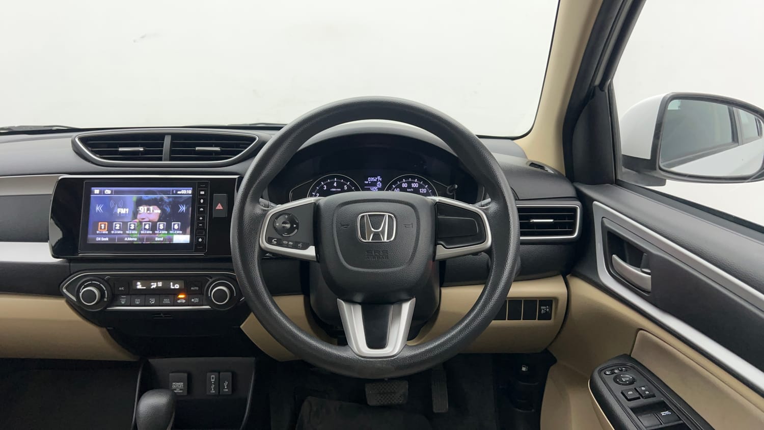 Used 2022 Honda Amaze VX CVT 1.2 Petrol Petrol Automatic interior STEERING VIEW