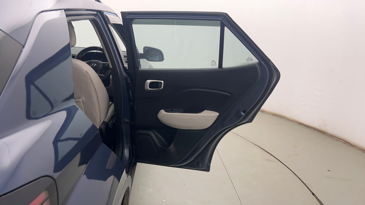 Used 2022 Hyundai Venue SX 1.2 Petrol Petrol Manual interior RIGHT REAR DOOR OPEN VIEW