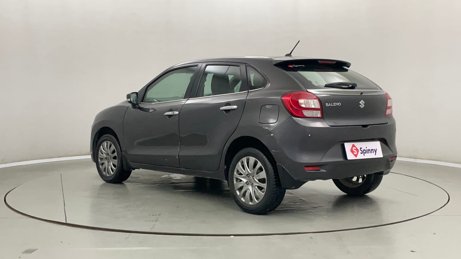 Used 2017 Maruti Suzuki Baleno Alpha 1.2 Petrol Manual exterior LEFT REAR CORNER VIEW