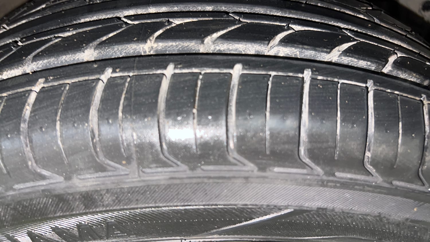 Used 2015 Honda Jazz SV Diesel Diesel Manual tyres RIGHT FRONT TYRE TREAD VIEW
