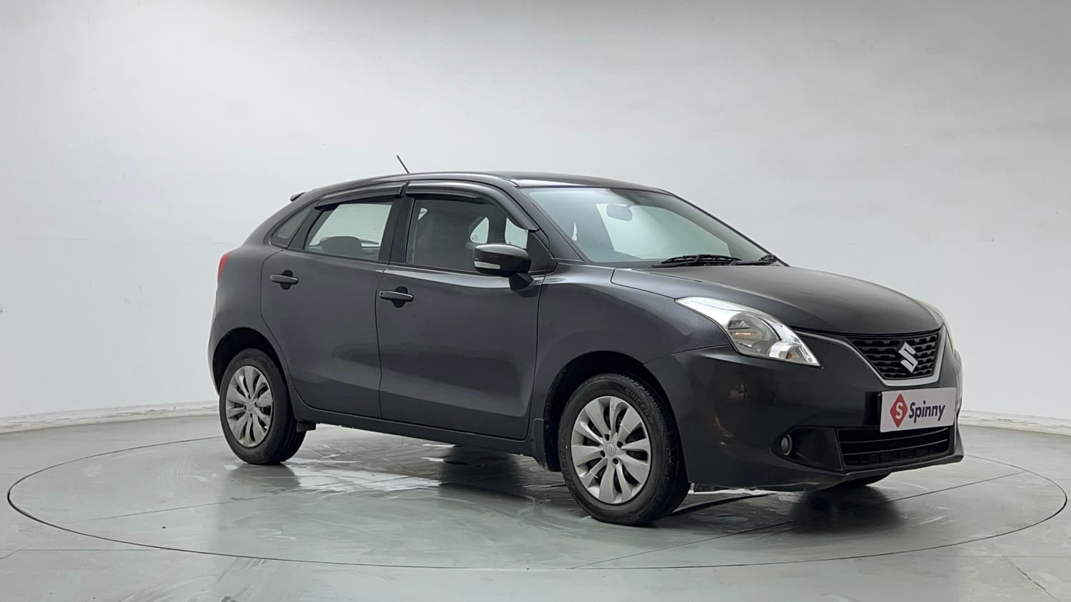 Used 2017 Maruti Suzuki Baleno Delta 1.2 Petrol Manual exterior RIGHT FRONT CORNER VIEW