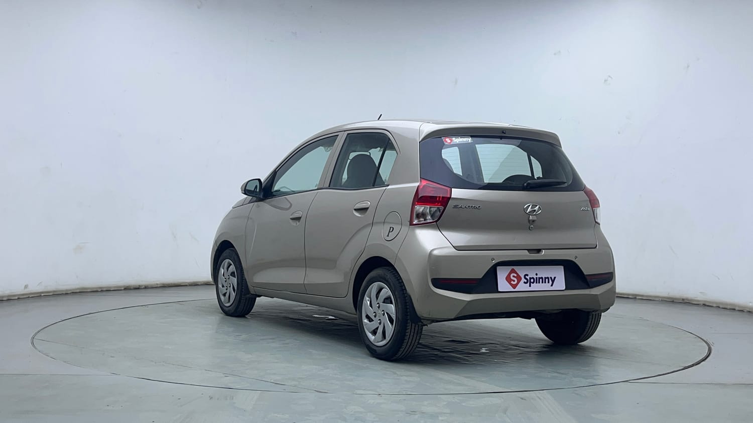Used 2019 Hyundai Santro Asta Petrol Manual exterior LEFT REAR CORNER VIEW