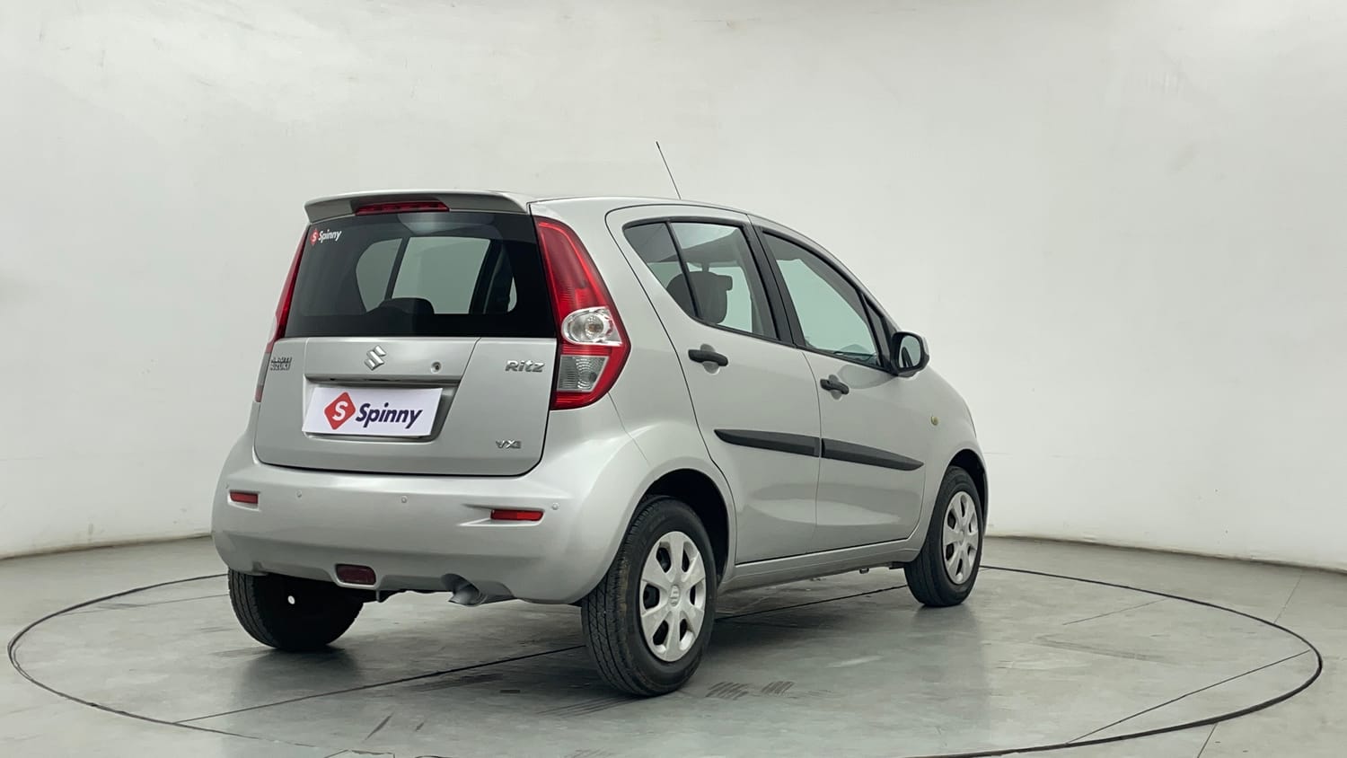 Used 2015 Maruti Suzuki Ritz Vxi BS-IV Petrol Manual exterior RIGHT REAR CORNER VIEW