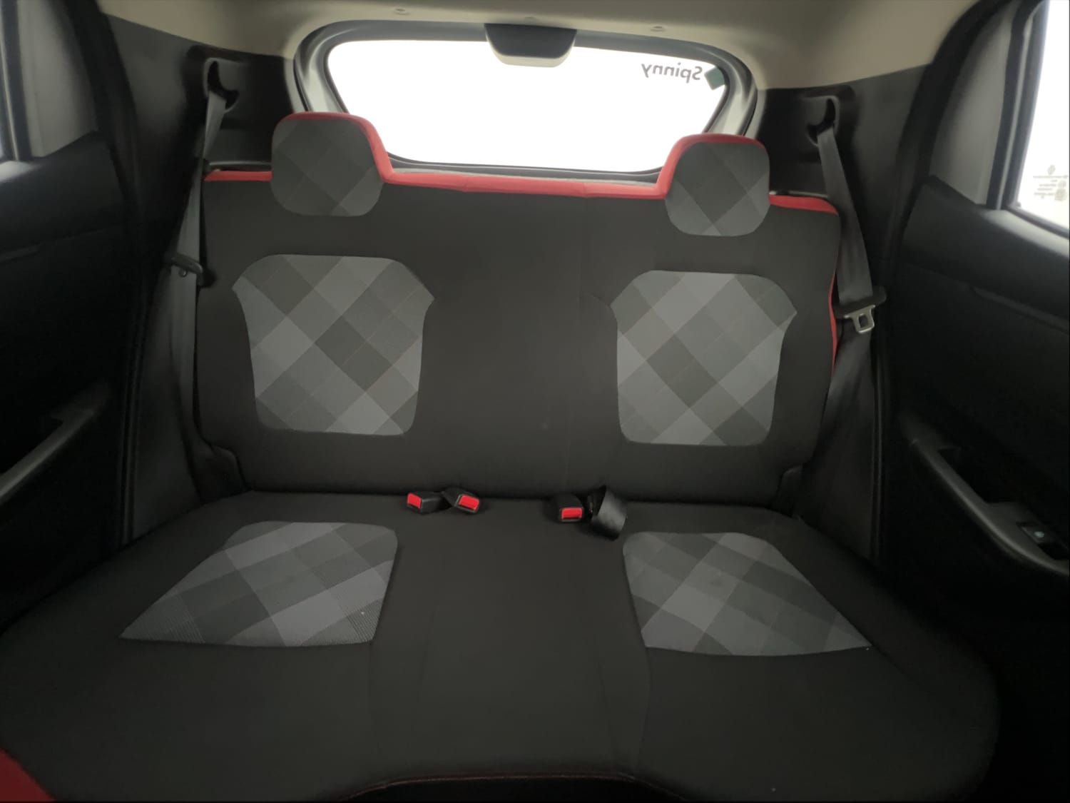 Used 2021 Renault Kwid RXT 1.0 AMT Opt Petrol Automatic interior REAR SEAT CONDITION VIEW