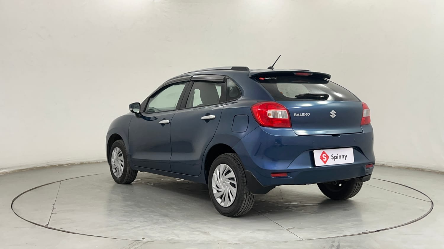 Used 2017 Maruti Suzuki Baleno Delta 1.2 Petrol Manual exterior LEFT REAR CORNER VIEW