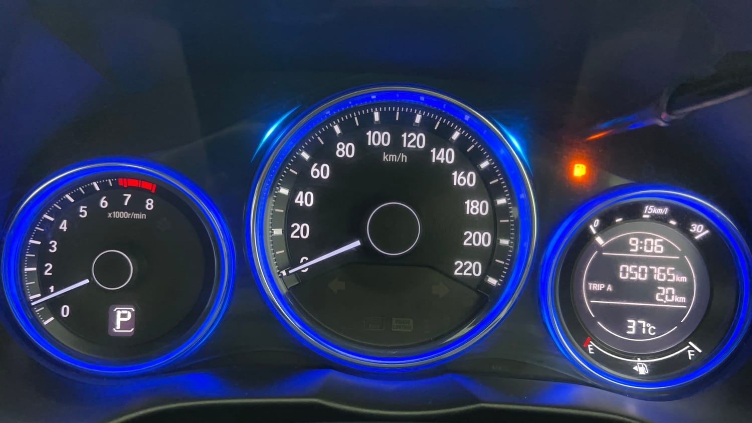 Used 2015 Honda City SV CVT Petrol Automatic interior CLUSTERMETER VIEW